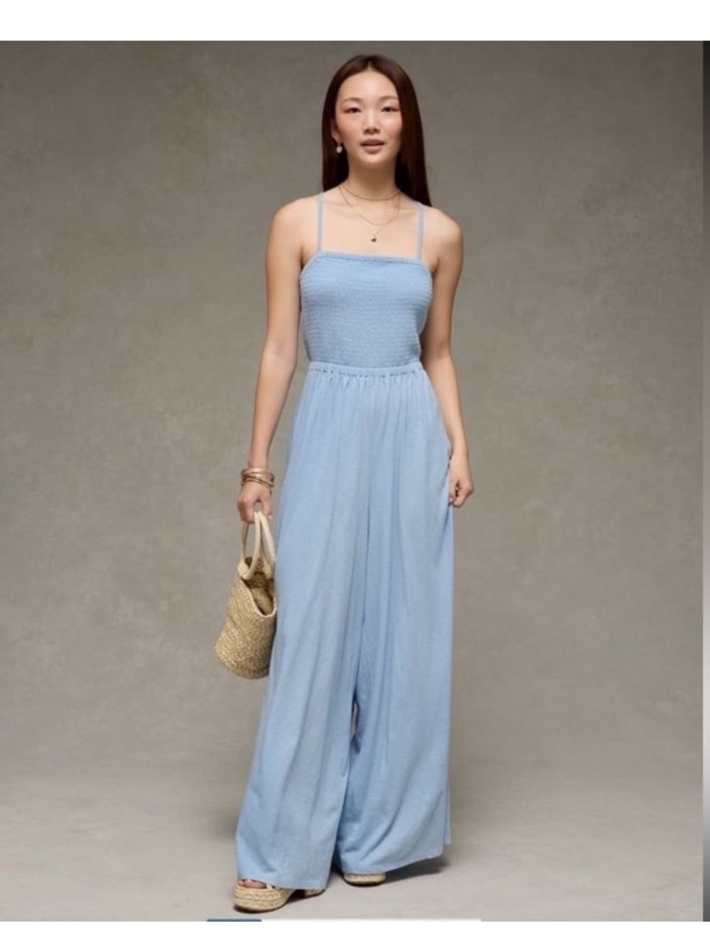 NWT American Eagle Smocked Jumpsuit